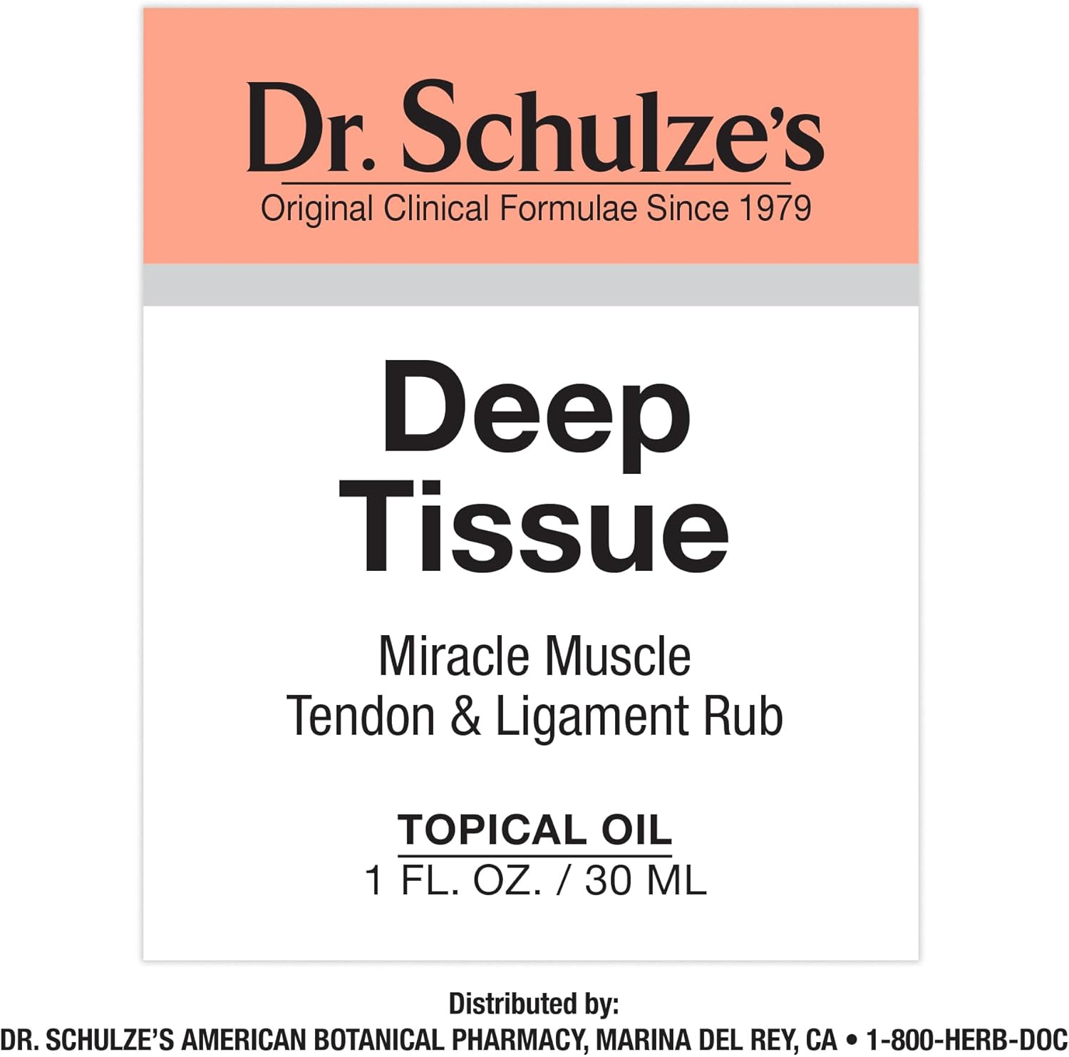 Deep Tissue Oil 1oz