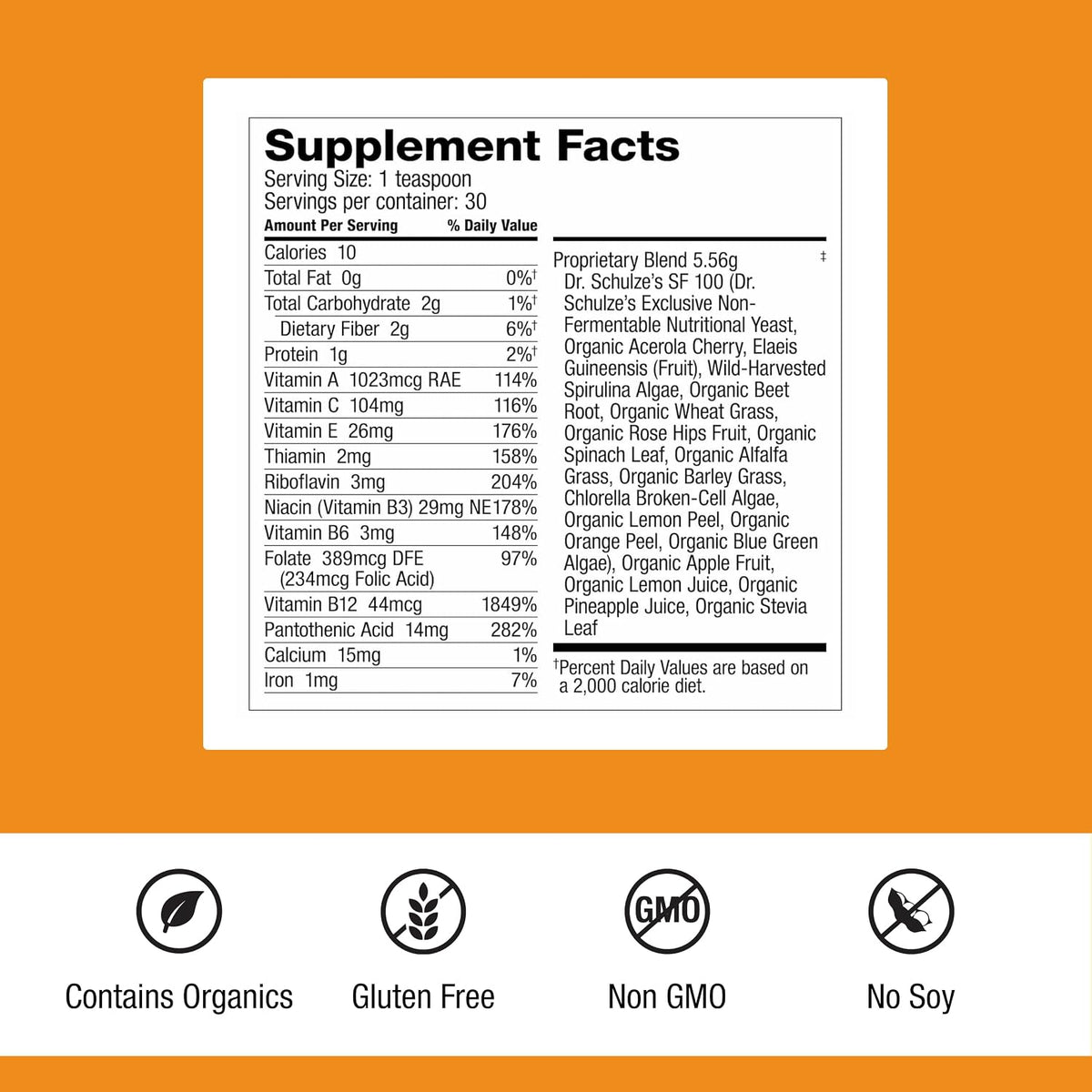 SuperFood 100 Citrus Pineapple 5.88 oz