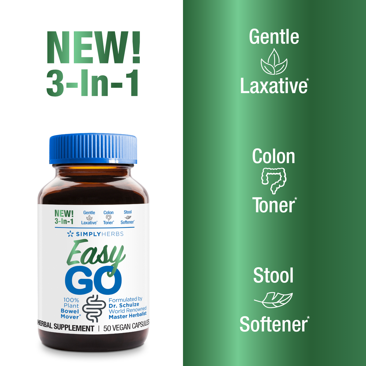 Easy Go Bowel Mover 2-pack 100ct