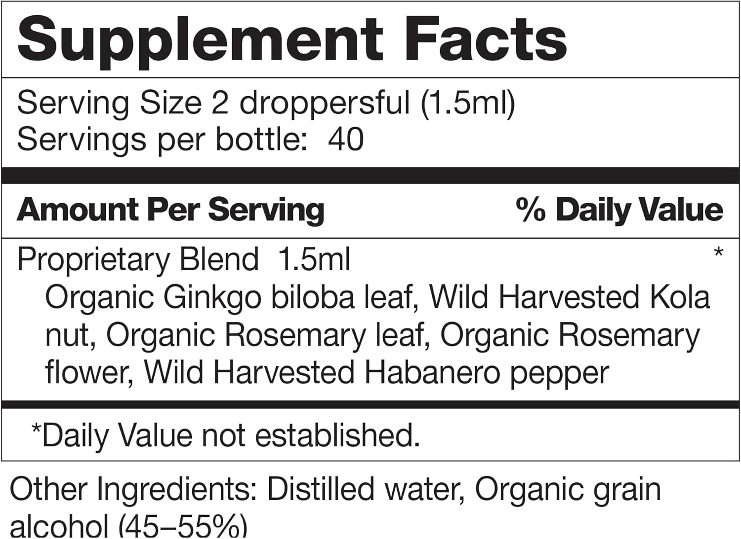 Brain Formula 2oz