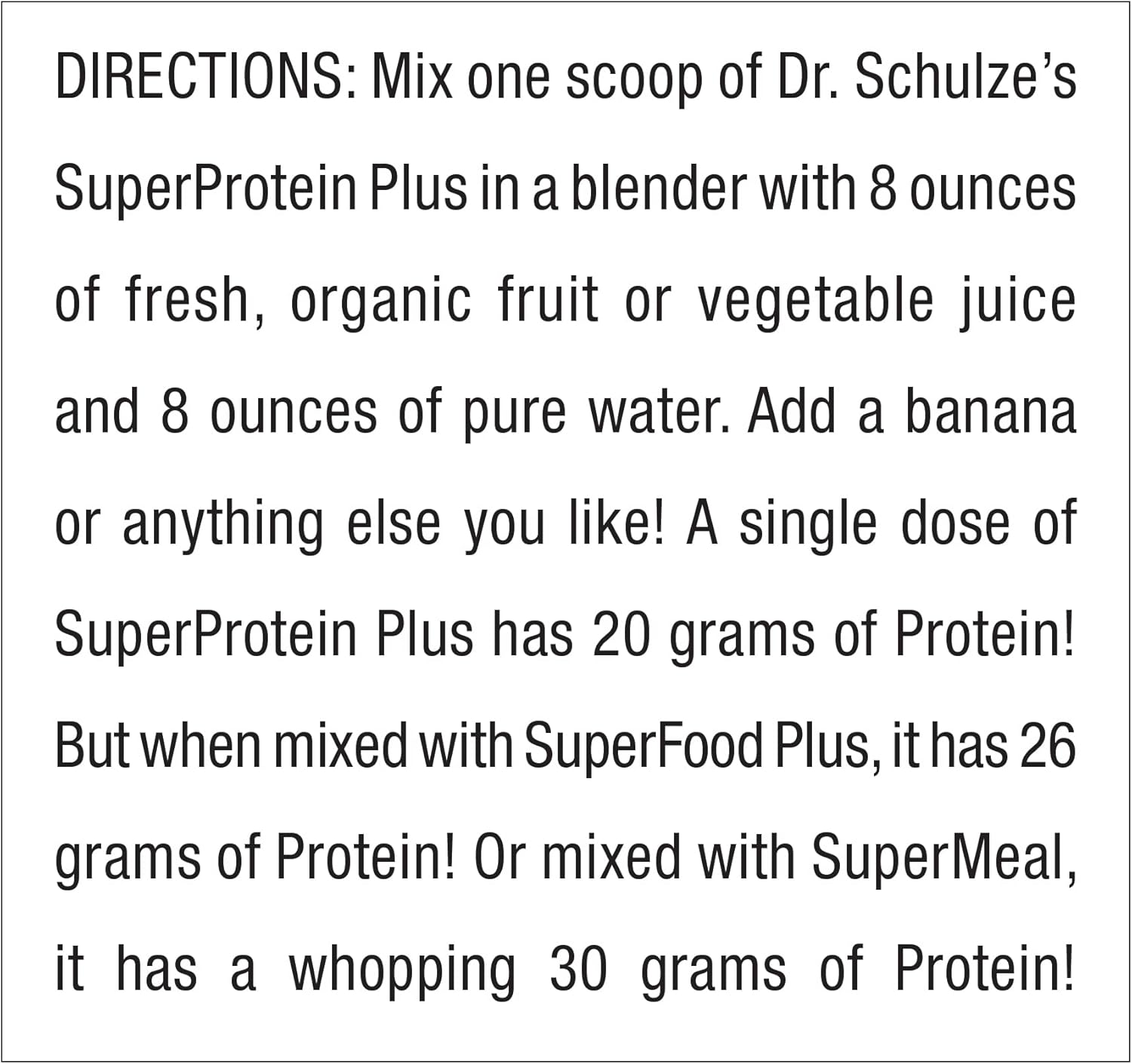 SuperProtein powder 19 oz