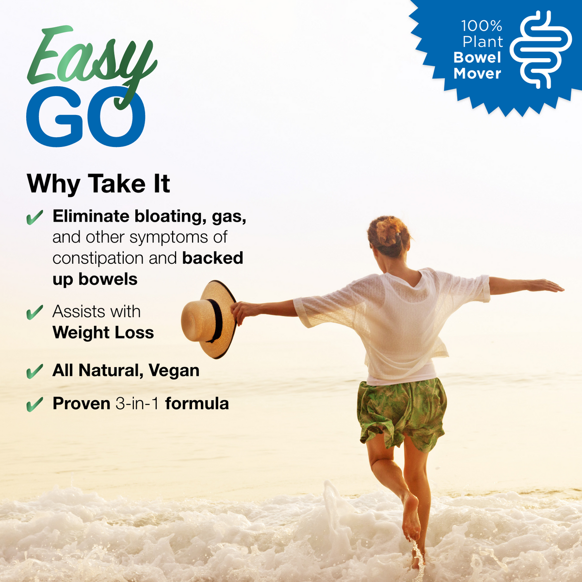 Easy Go Bowel Mover 2-pack 100ct