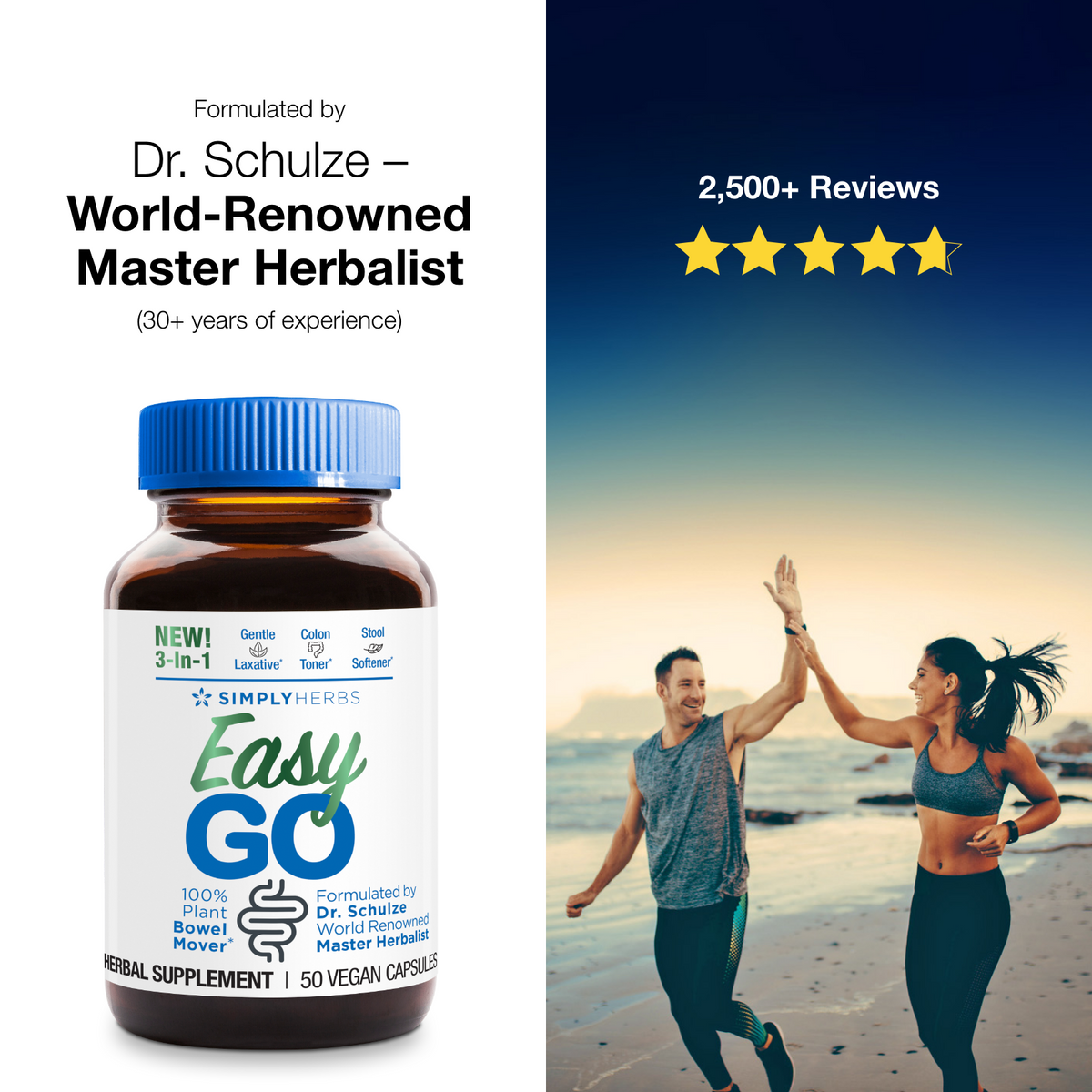 Easy Go Bowel Mover 2-pack 100ct